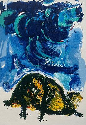 MARIO SCHIFANO, "Tartaruga", anni '90 - MARIO SCHIFANO, "Tartaruga", anni '90 