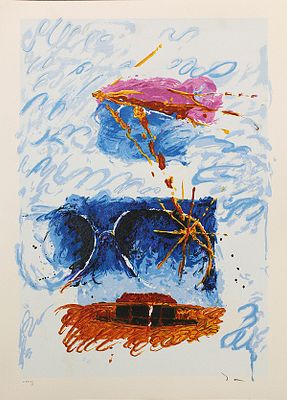 Mario Schifano, "Impressione Astratta" - Mario Schifano, "Impressione Astratta" 