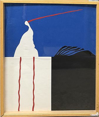 FABIO DE POLI, "Arcipelago", 2003 - FABIO DE POLI, "Arcipelago", 2003, collage su 