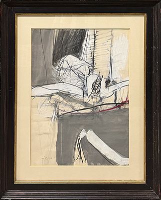 RODOLFO ARICO', Senza titolo, 1962 - RODOLFO ARICO', Senza titolo, 1962, tecnica mista su 