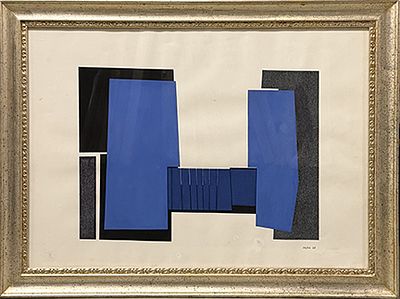 GUALTIERO NATIVI, Senza titolo, 1978 - GUALTIERO NATIVI, Senza titolo, 1978, tecnica mista su 