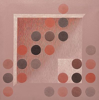 CARLO NANGERONI, Senza titolo, 1994-95 - CARLO NANGERONI, Senza titolo, 1994-95, acrilico su tela 