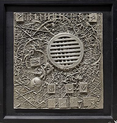 EMILIO SCANAVINO, "Bassorilievo", 1965 - EMILIO SCANAVINO, "Bassorilievo", 1965 