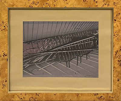 EMILIO SCANAVINO, Senza titolo, 1965 - EMILIO SCANAVINO, Senza titolo, 1965, tempera su cartoncino 