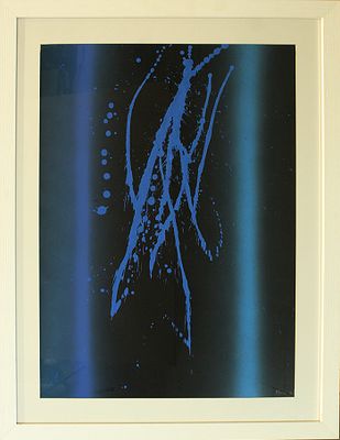 ENNIO FINZI, "Composizione", 1991 - ENNIO FINZI, "Composizione", 1991, tempera su 