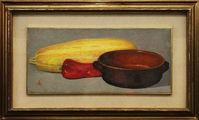 SILVIO FEDELE, "Composizione", 1969 - SILVIO FEDELE, "Composizione", 1969, olio su tela 