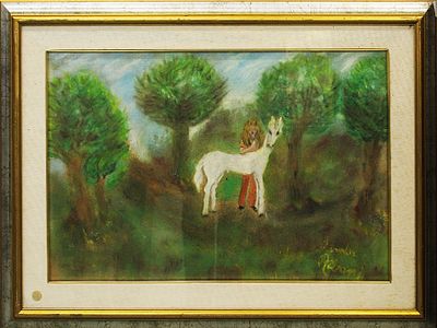 LINDA RIBANI, "Mi soffermai nel bosco", anni '70 - LINDA RIBANI, "Mi soffermai nel 