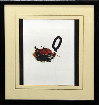 C&Eacute;SAR, "La lettera Q", anni '70 - C&Eacute;SAR, "La lettera Q", anni '70 