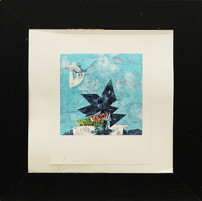 GIANNI DOVA, "la lettera D", 1972 - GIANNI DOVA, "la lettera D", 1972, riproduzione 
