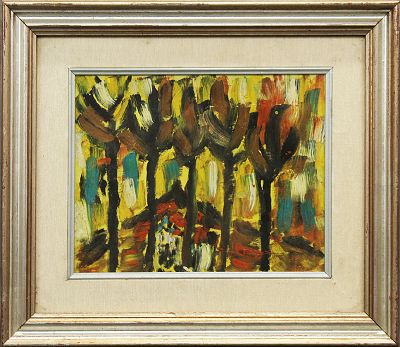 GIOVANNI RAVERA, "Paesaggio astratto", 14/06/1973 - GIOVANNI RAVERA, "Paesaggio 