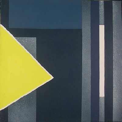 ODDINO GUARNIERI, "Luna", 1993 - ODDINO GUARNIERI, "Luna", 1993, tecnica mista su tela 