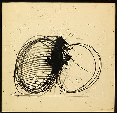 EMILIO SCANAVINO, Senza titolo, 1978 - EMILIO SCANAVINO, Senza titolo, 1978, acrilico su cartone 
