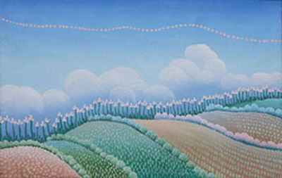 IVAN RABUZIN, Senza titolo - IVAN RABUZIN, Senza titolo, olio su tela, cm 27,5x41. Opera 