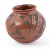 Native American Pottery Vase by Jose Mora . A beautiful Native American hand-made vase signed Image - 2