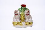 Vintage Staffordshire Sheep Figurines and Two Dog Figurines. Staffordshire Sheep Figurines and Image - 6