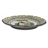 French Faience HB Quimper Large Decorative Tray. A large French Faience HB Quimper Large Image - 3