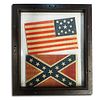 Rare 13 Star Civil War Flag and Confederate States of America Flag. Rare 13-Star Civil War Flag Image - 1