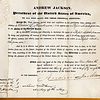 1834 President Andrew Jackson Signed Military Appointment of James L Henderson to Midshipman of Image - 1