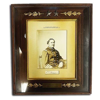 U.S. Navy's First Admiral David G. Farragut Signature
. U.S. Navy's First Admiral David G. 