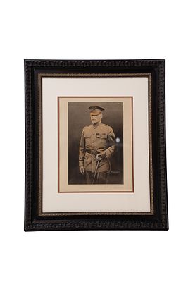 John J. Pershing Oversized Signed Photograph
. American army officer (1860-1948) who was 