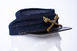 Civil War Blue Union Kepi Hat. Kepis were worn on the campaign and for fatigue duty. The design Image - 1