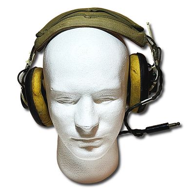 Pair of Vintage U.S. Military Headsets from Different Eras
. 1 Vintage US Military Ground Crew 