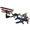 Set of 4 Various Vintage Military Model Airplanes. Set of 3 Various Vintage Military Model Image - 1