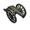 Pair of Replica Cannons From Different Eras. Denix Civil War Miniature 12 Pounder Replica Cannon Image - 3