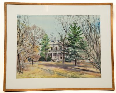 John Manship, American, 1927 - 2000, Edwardsville, Illinois, Watercolor on Paper. John Manship 