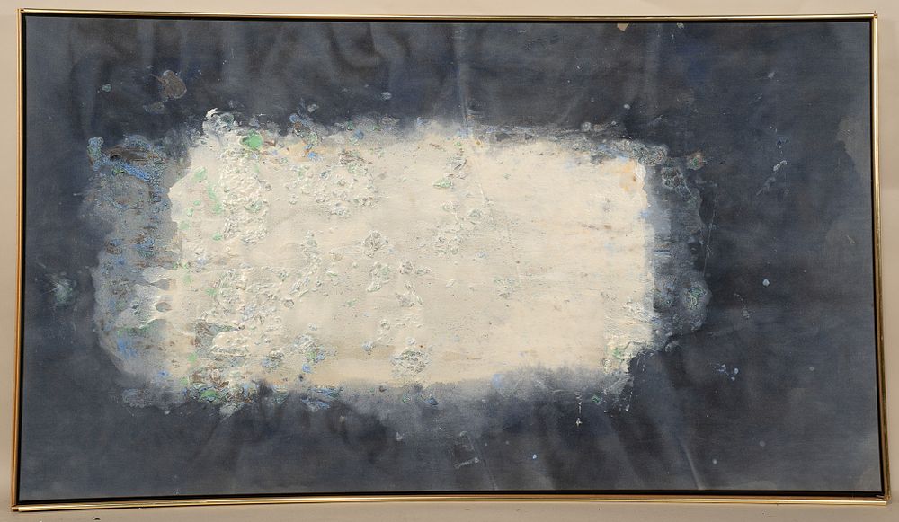 Yvonne Muller, American, 1940, Pau Amma, Oil and Acrylic on Canvas. Yvonne Muller, American 