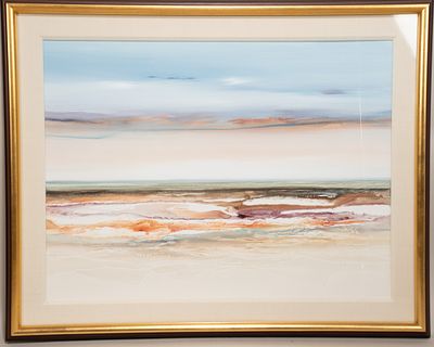 Jo-Ann Rafferty, Boundless 7, Acrylic on Paper. Jo-Ann Rafferty 
Boundless 7, 1986 
Acrylic on 