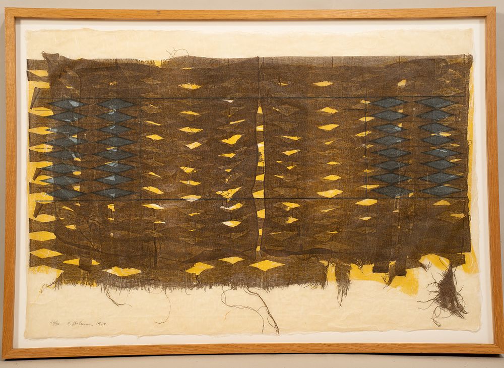 Stephen Hartman, American, 1947, Untitled, Print on Handmade Paper. Stephen Hartman, American 