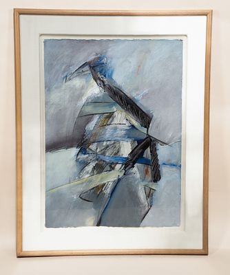 Joyce Rezendes, American, 1937, Untitled, Oil on Paper. Joyce Rezendes, American, 1937 
Untitled 