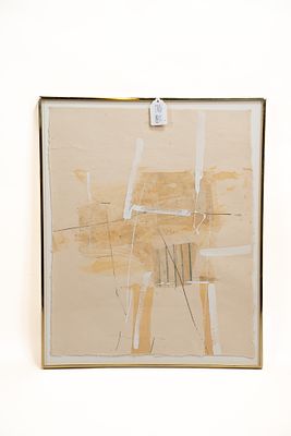 Steven Soman, American, 1948, Celt, Drawing with Collage. Steven Soman, American, 1948 
Celt 