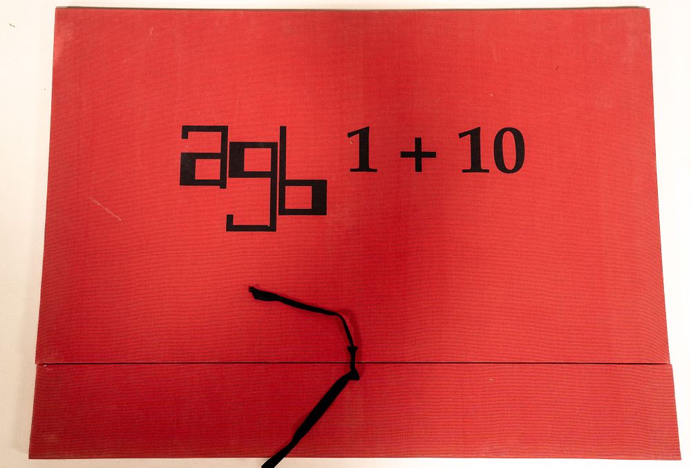 A.G.B. 1 plus 10 Incomplete Portfolio of 6 Prints, Andrew Balkin, 1993 
Dennis Nechvatal 