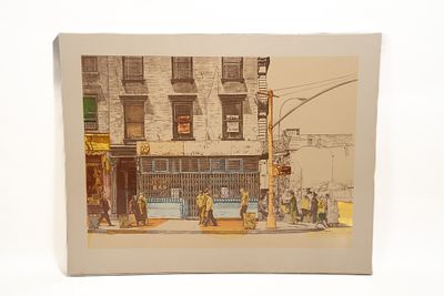 Michael Kule, Untitled, Lithograph. Michael Kule 
Untitled, 1974 
Lithograph, H 30.25 x W 38.5 x 