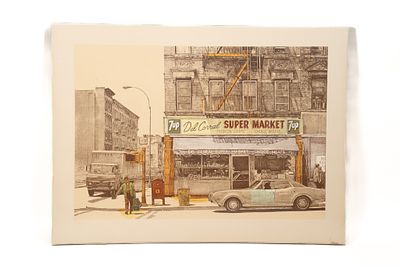 Michael Kule, Ninth Avenue Series, Lithograph. Michael Kule 
Ninth Avenue Series, 1974 