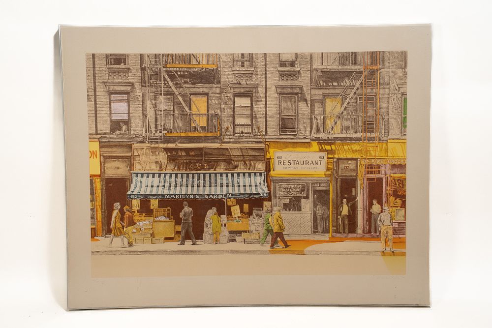 Michael Kule, Ninth Avenue Series, Lithograph. Michael Kule 
Ninth Avenue Series, 1974 