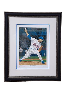 Rick Rush, American, 1946, Pitcher Perfect, Serigraph. Rick Rush, American, 1946 
Pitcher 
