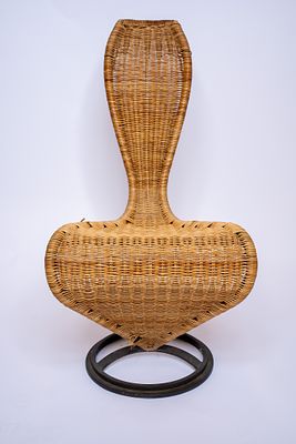 Tom Dixon S Chair Cappellini. Vintage S Chair designed by Tom Dixon for Cappellini Milan. Woven 