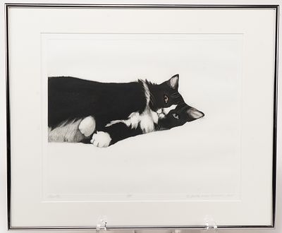 Beth Van Hoesen, American, 1926 - 2010, Boots, Etching and Aquatint. Beth Van Hoesen, American 