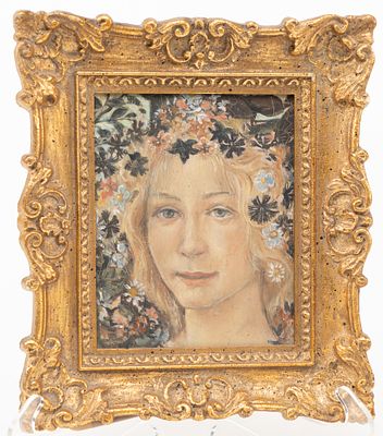 B. D. Gregory, Copy, Oil on Board. B. D. Gregory 
Copy, 1970 
Oil on board, H 5 x W 4 x D 1 