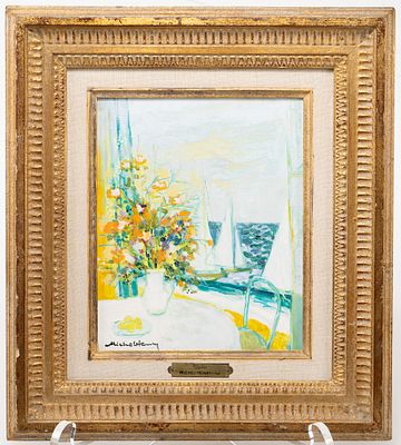 Michel Henry, French, 1928 - 2016, Regales, Oil on Canvas. Michel Henry, French, 1928 - 2016 