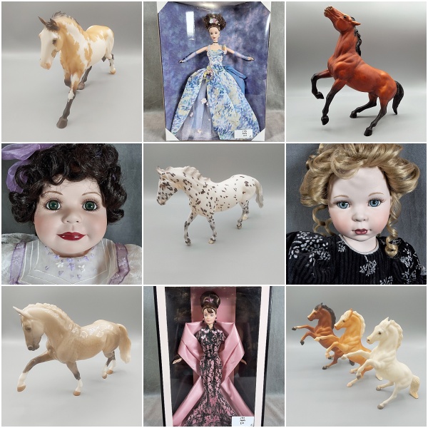 Dana Auctions | Breyer Model Horse, Barbie & Marie Osmond Dolls