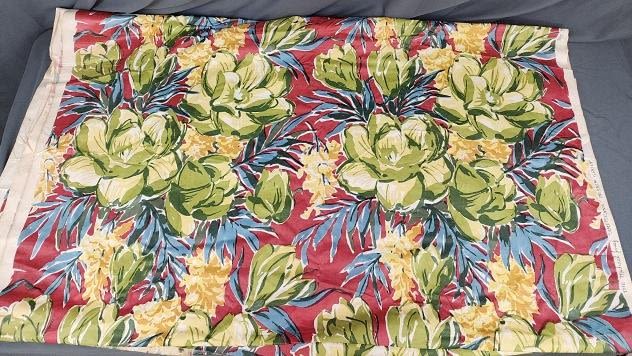 Lot 280: Vintage Home Decor Fabric - Josef Americana
