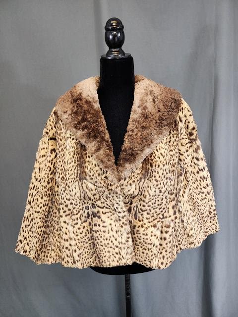 Lot 151: Vintage Spotted Fur Jacket