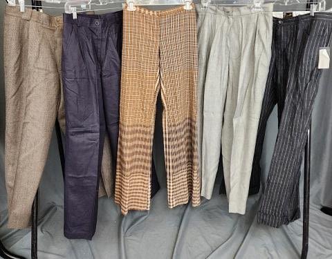 Lot 166: 5 Vintage Ladies Pants - Motivi - Polo - DKNY