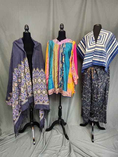 Lot 178: Vintage Ethnic Garments - Ikat, Sari Blouse