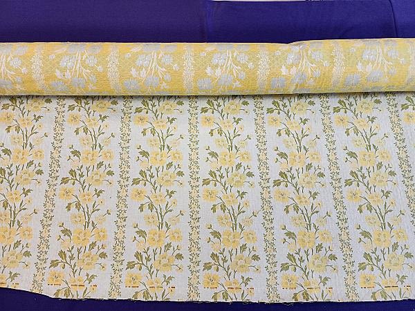 Lot 233: Vintage Bassett McNab Brocade Fabric - 15 Yds