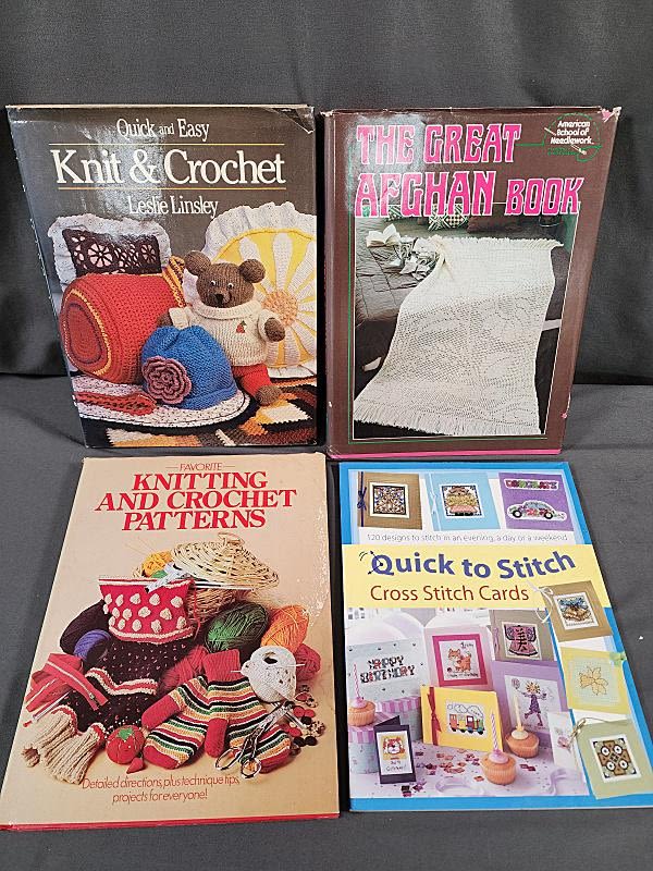 Lot 322: 4 Needle Art Books